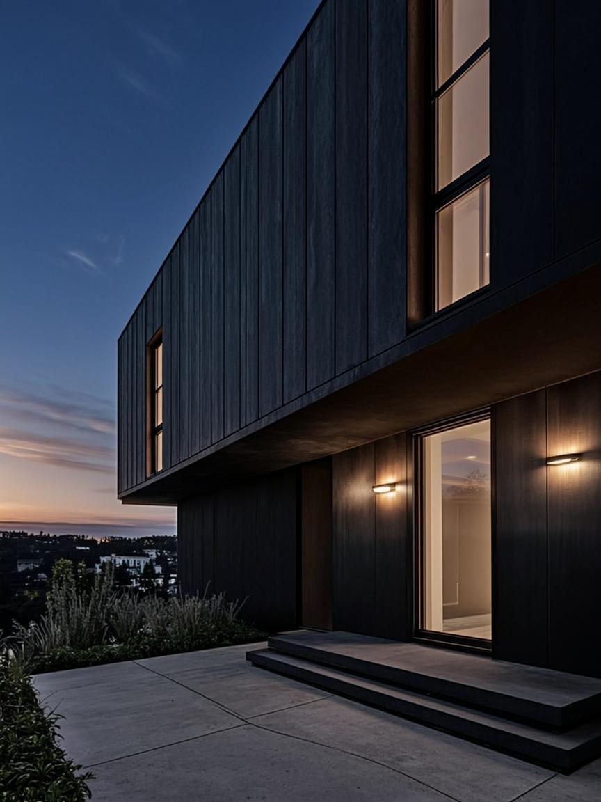 Charcoal Clad Residence