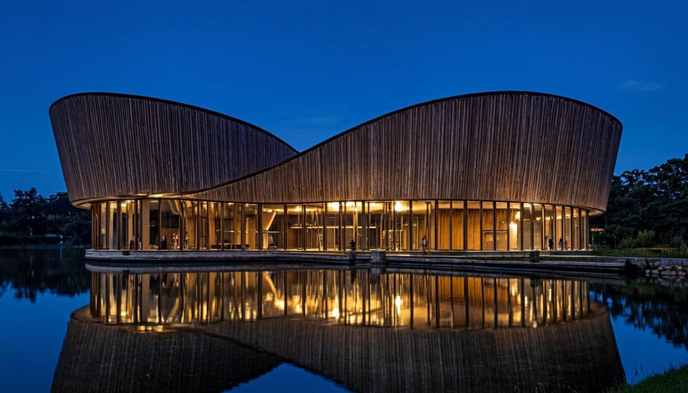 Waterfront Timber Pavilion